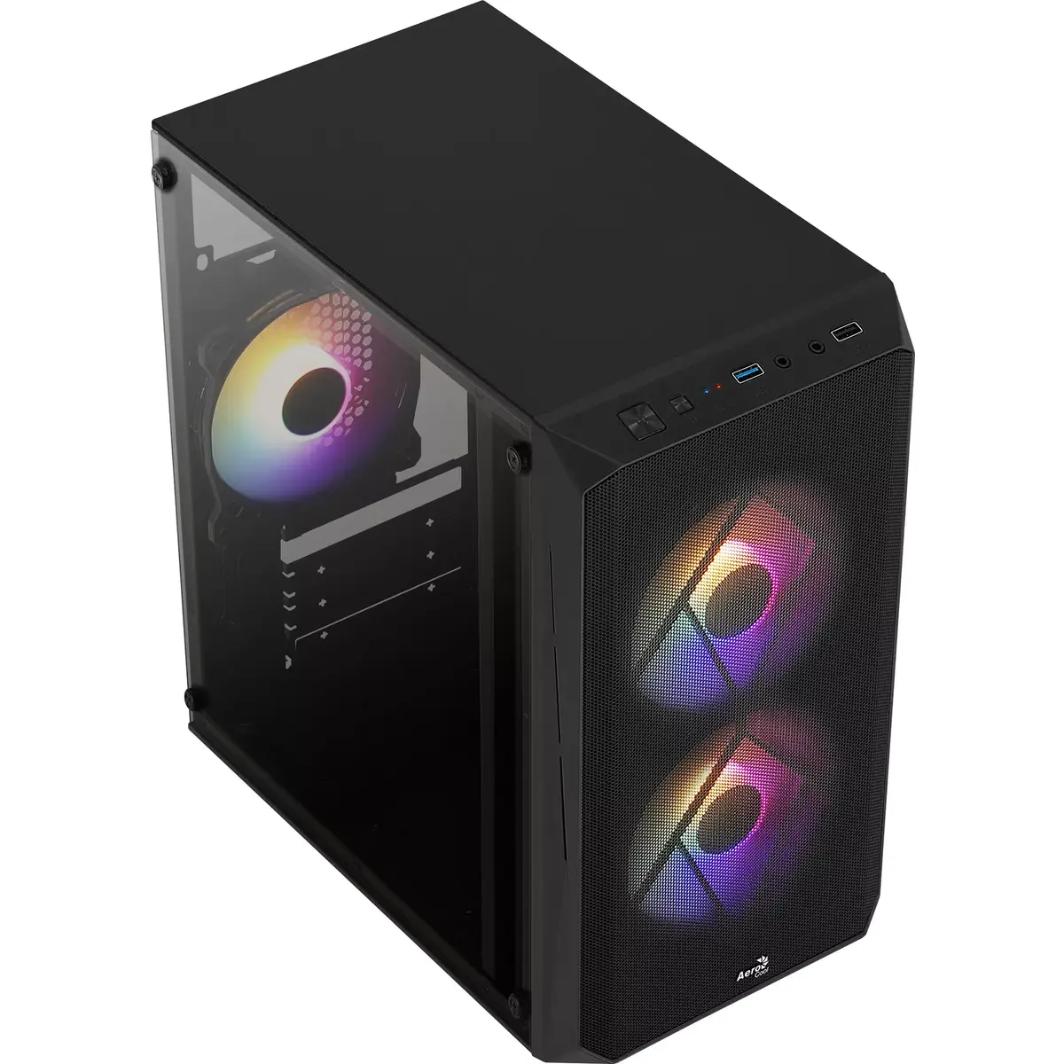 AEROCOOL CS107V2 Mini Tower корпус Photo 5
