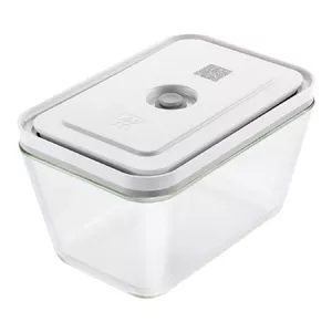 Контейнер для хранения пищи ZWILLING FRESH & SAVE прямоугольный стеклянный 1,6 л, пластиковая герметичная крышка, пригоден для духовки/микроволновки