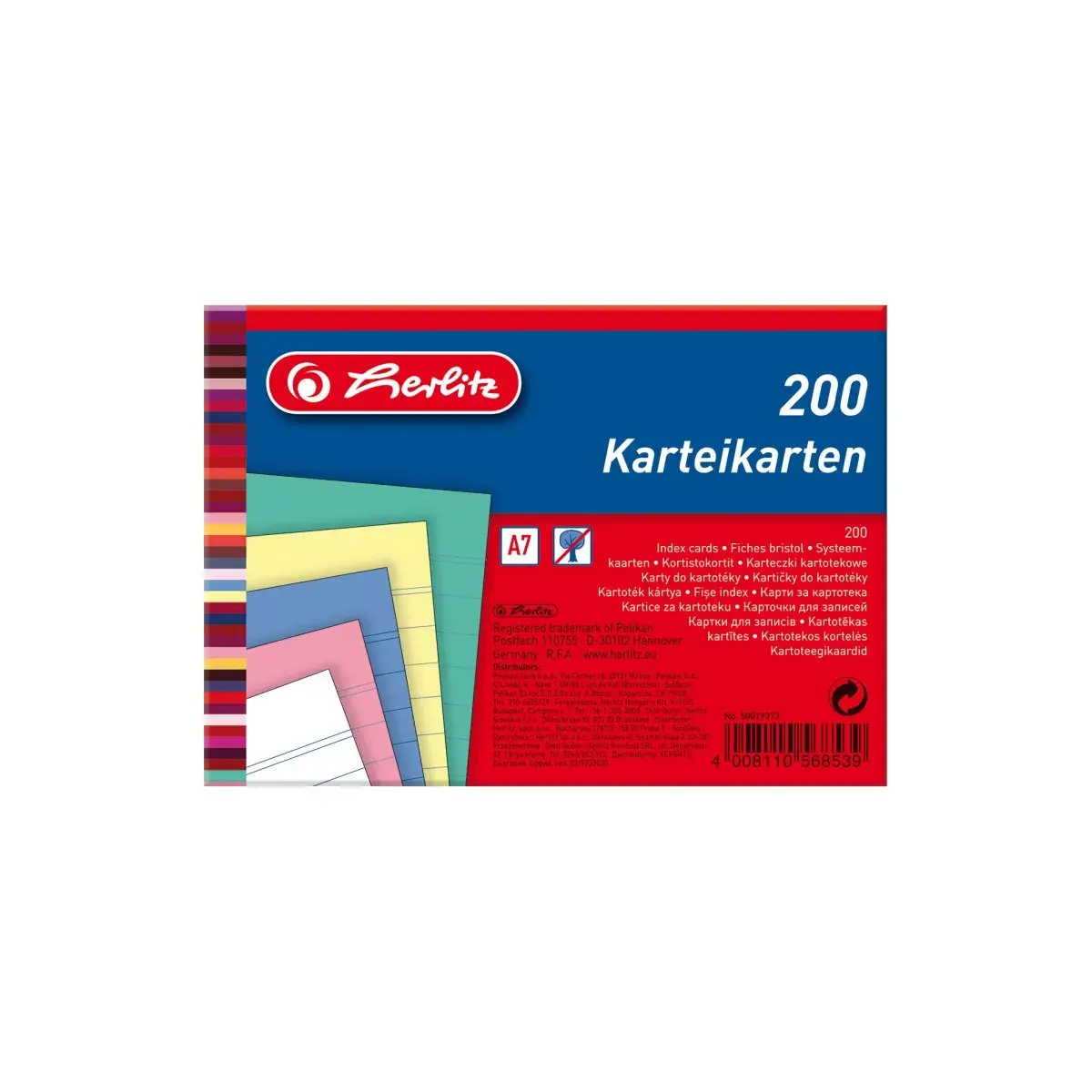 Index Card Herlitz 50019373 Photo 2