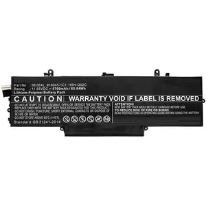 CoreParts MBXHP-BA0229 Laptop Battery for HP EliteBook 1040 G4 11.55V 5700mAh 65.84Wh Li-Pol Black