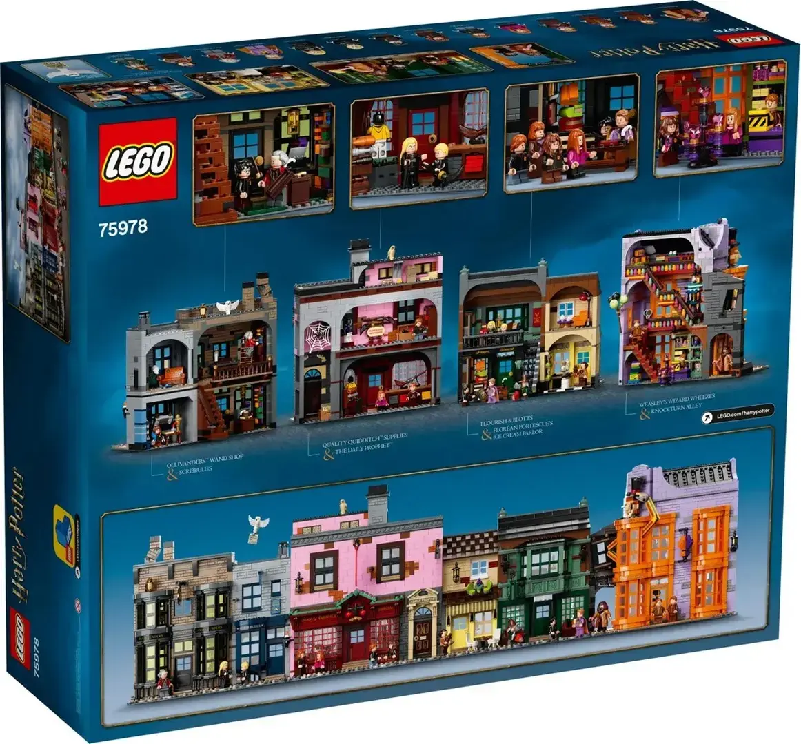 LEGO Harry Potter 75978 Diagon Alley set Photo 2