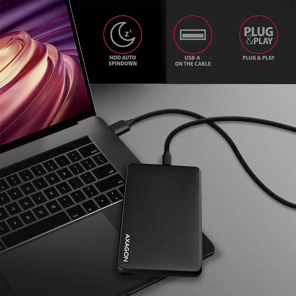 HDD/SSD korpuss Axagon EE25-SLC Photo 6