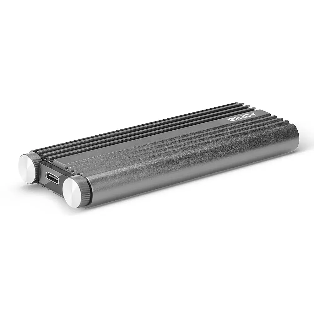 Lindy USB 3.2 Gen 2x2 NVMe M.2 SSD korpuss Photo 4