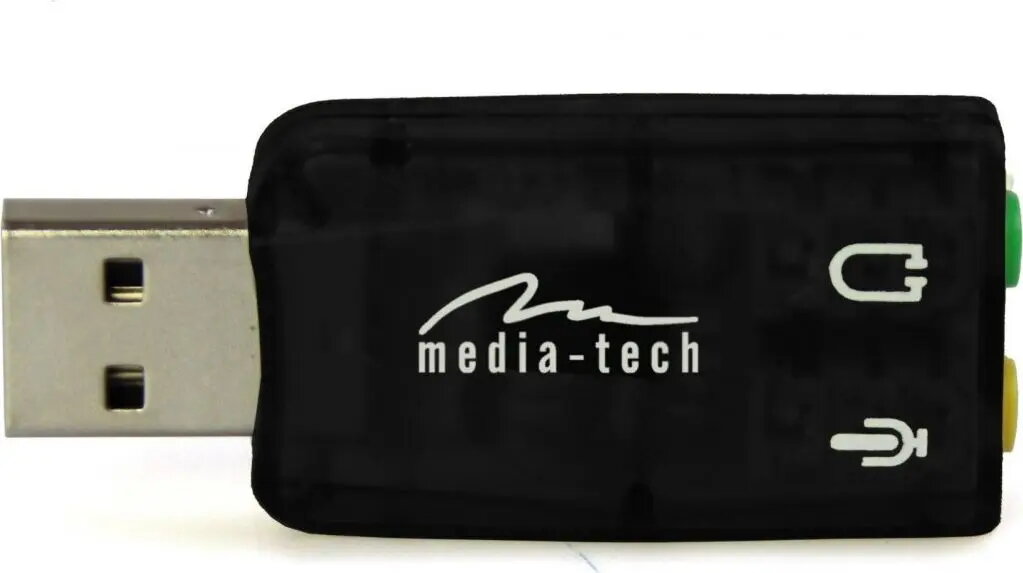 Ārējā USB skaņas karte MEDIA-TECH MT5101
