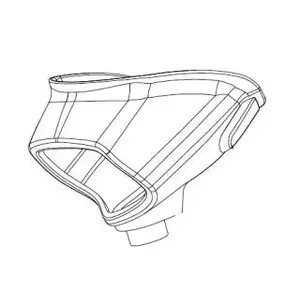 Passive holder Barcode scanner Zebra 21-71043-04R