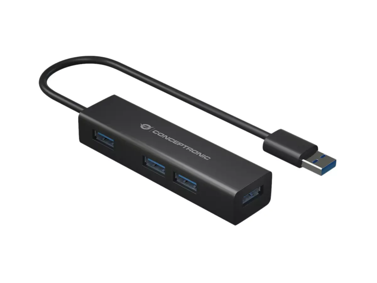 USB Hub Conceptronic 4-Port HUBBIES06B Photo 3