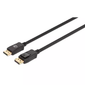 Manhattan 353595 DisplayPort kabelis 1 m Melns