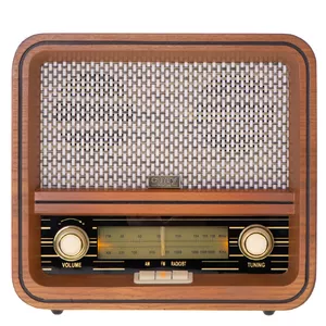 Camry CR 1188 Retro Portable Radio with Bluetooth 5.0, USB, AUX, FM/AM Tuner and 10W Speaker
