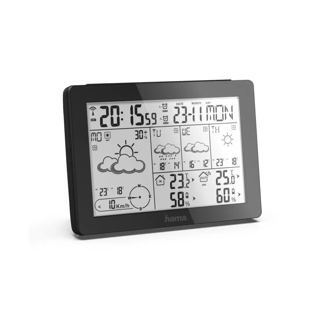 Laika stacija Hama Meteotime Black Battery Photo 2