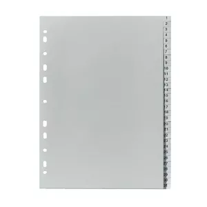 Tab index Herlitz 10843712 Grey
