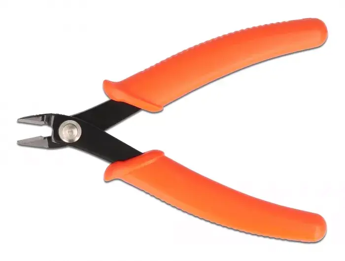 Diagonal pliers DeLOCK Side cutter orange 12.7 cm Photo 3