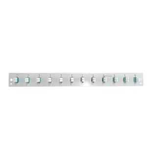 Patch panel accessory EFB Elektronik SB-FP-12SC-S-OM3 — 12 SC OM3, 1U rack, 432×13×43.5 mm, grey