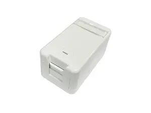 Lanview LVN127766 Розетка RJ-45 Белый Пластик Установка на винтах