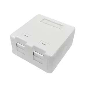 Socket outlet 2 x RJ-45 Lanview LVN127767