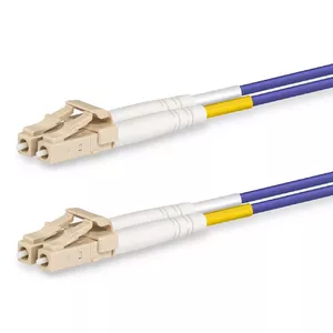 Fibre optic cable Lanview LVO231811 2x LC OM4 2 m Purple