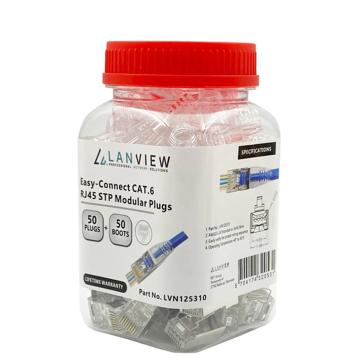 Lanview LVN125310 Коннектор RJ45 Photo 2