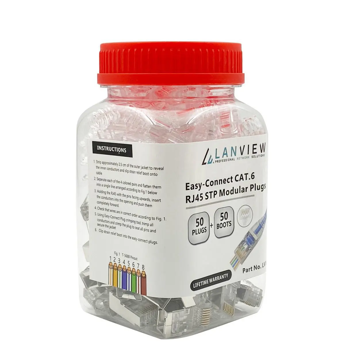 Lanview LVN125310 Коннектор RJ45 Photo 3