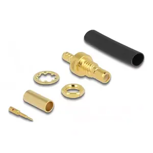 SMB Jack for Crimping RG-174 / RG-316 DeLOCK 90041