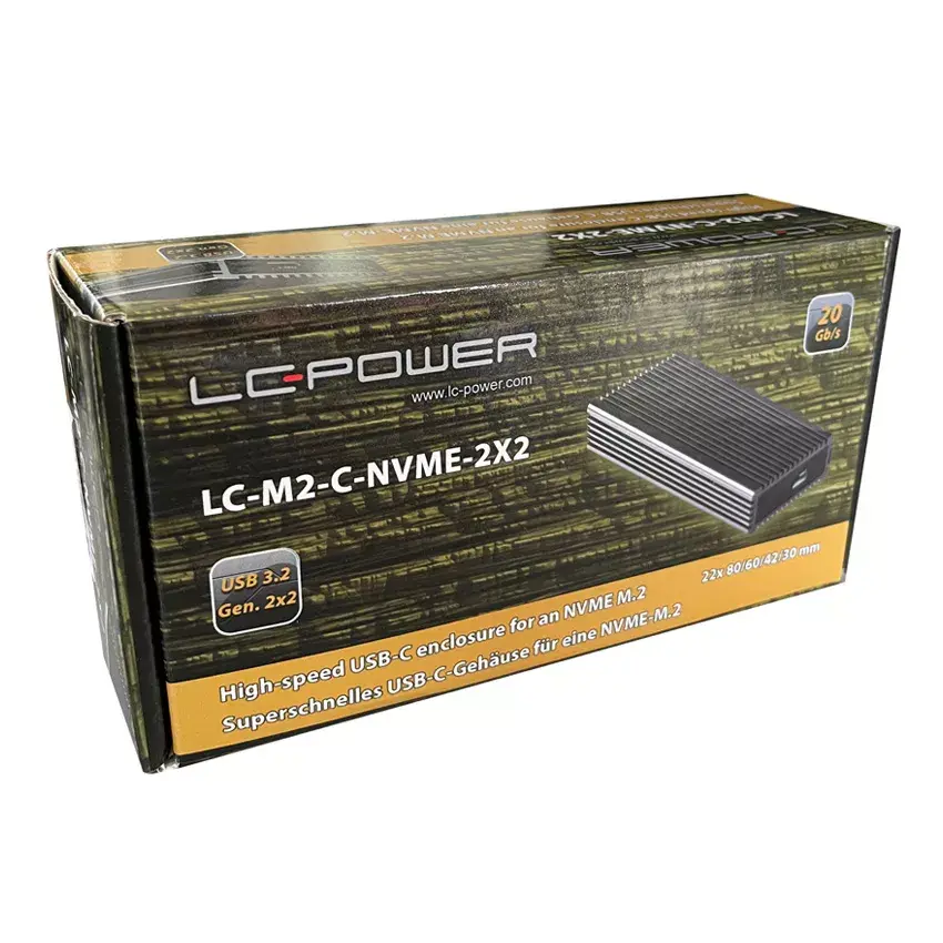 Корпус SSD LC-Power LC-M2-C-NVME-2X2 Photo 9