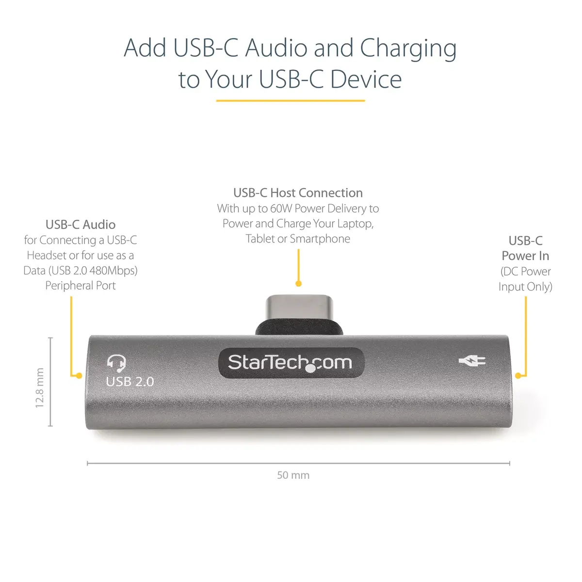 Аудио адаптер USB C StarTech.com CDP2CAPDM Photo 8