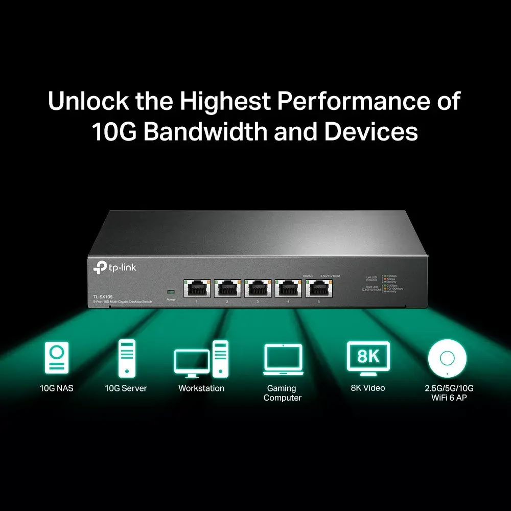 Unmanaged Switch TP-Link TL-SX105 Photo 5