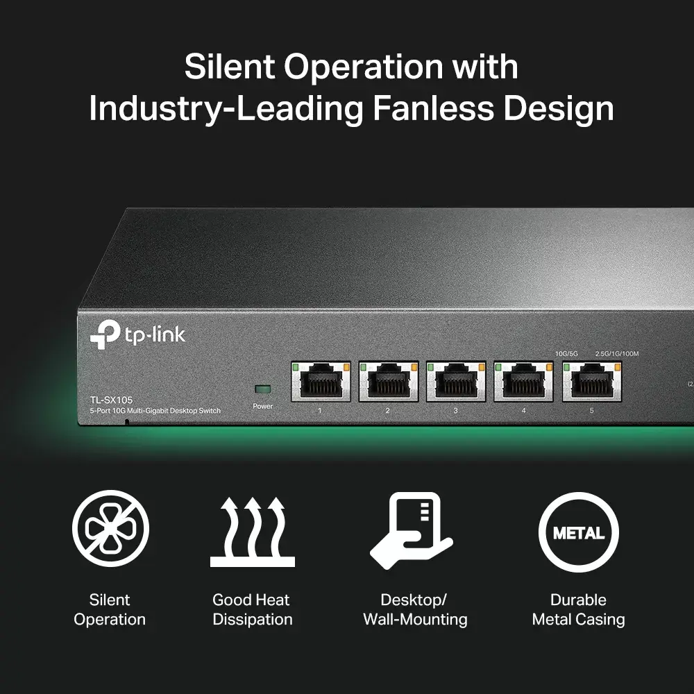Unmanaged Switch TP-Link TL-SX105 Photo 7