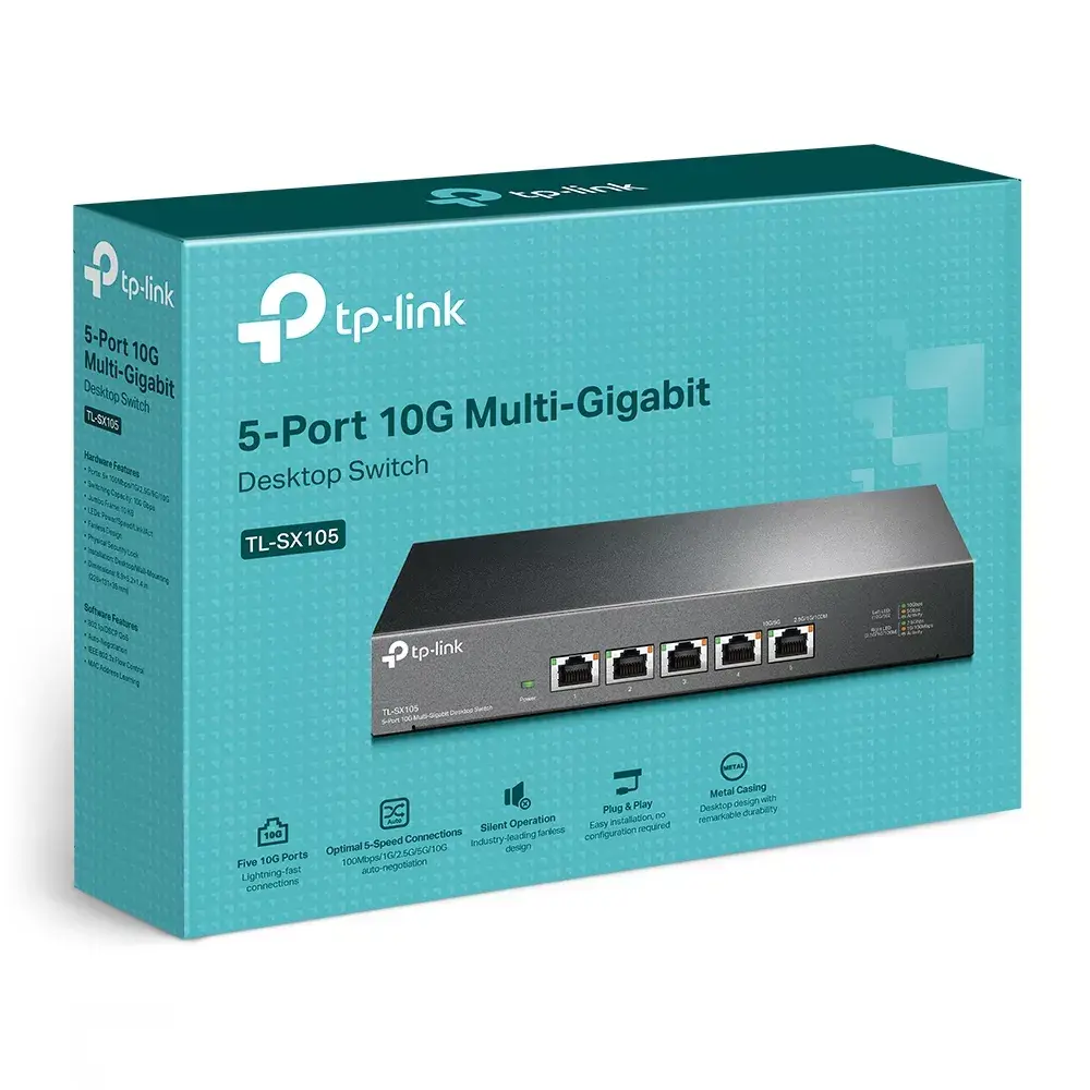 Unmanaged Switch TP-Link TL-SX105 Photo 9