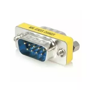 Cable adapter PREMIUMCORD 9M–9M short version r99mmkk, coaxial connector coupling
