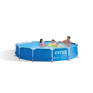 Intex Metal Frame Pool Blue