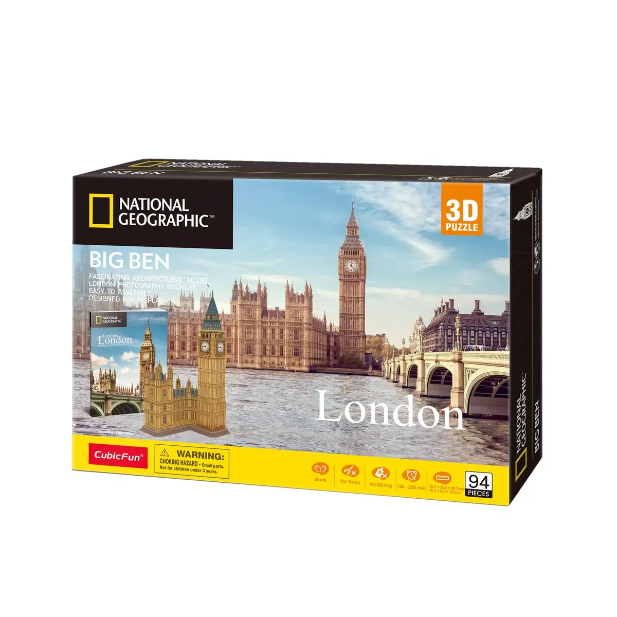 3D Пазл CubicFun Cubic Fun 3D Puzzle NG Big Ben Photo 4
