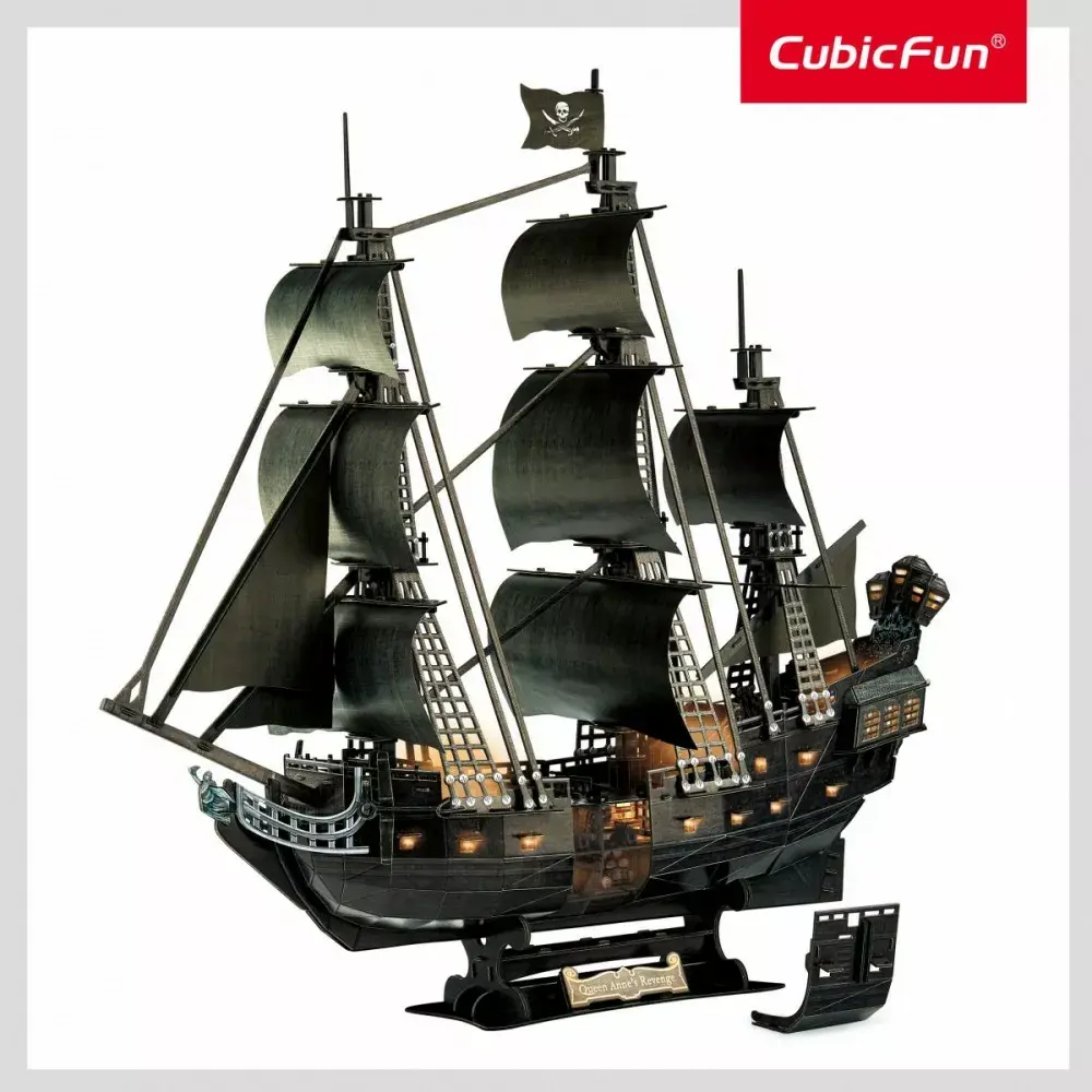 3D LED Puzzle Cubicfun Queen Anne’s — 306-20522 Photo 6