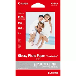 Фотобумага Canon GP-501 Глянцевая 4x6" 100 листов