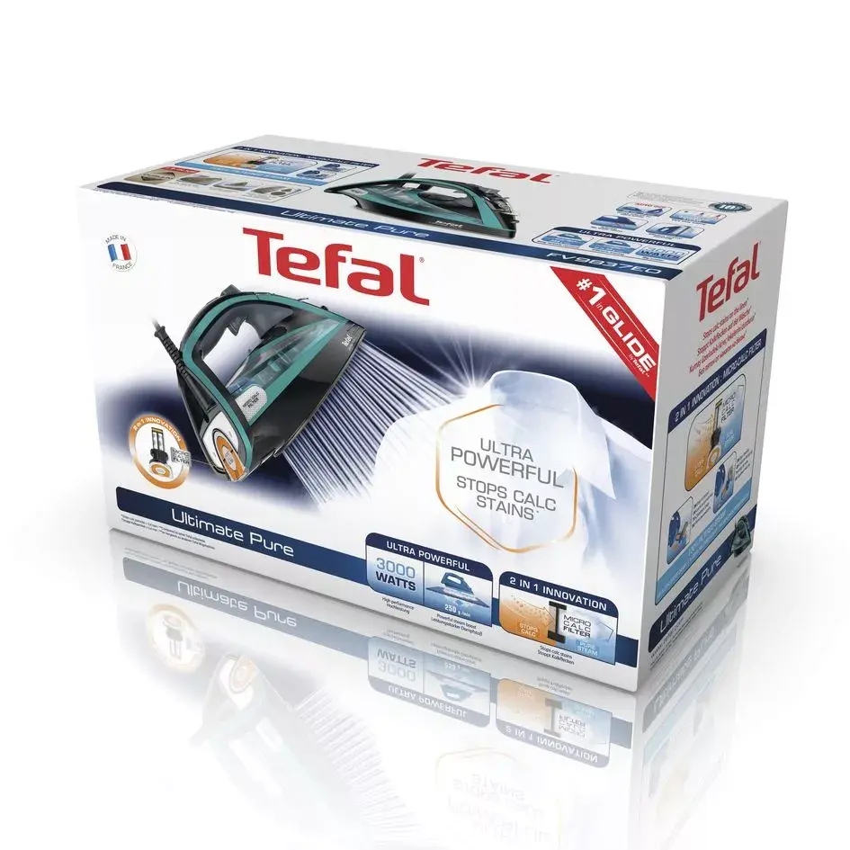 Tefal Ultimate Pure FV9844 утюг сухой и паровой Photo 13