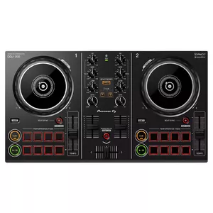 Pioneer DDJ-200 DJ pults 2 kanāli Melns