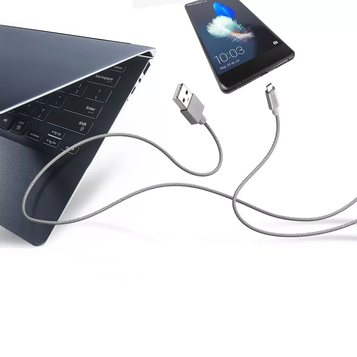 Charging cable Type C SBS TECABLETC15BS Photo 2