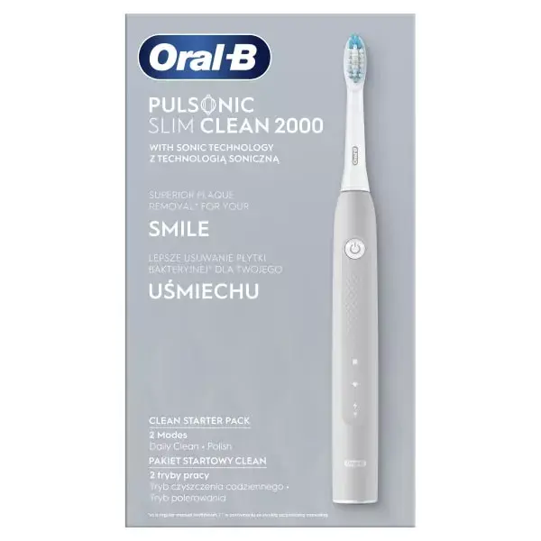 Oral-B Pulsonic Slim Clean 2000 soniskā zobu birste Photo 2
