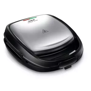 Sandwich maker Tefal SW341D12 700 W, black stainless steel, 2 removable sandwich plates