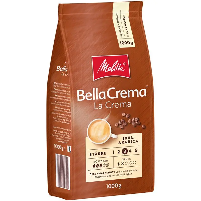 MELITTA BellaCrema Café LaCrema ground coffee 1 kg Photo 2