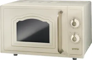 Gorenje MO4250CLI Brīvi stāvoša mikroviļņu krāsns ar grillu 20 L 700 W rotējoša vadība smilšu krāsā