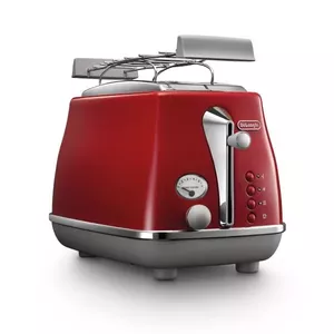 Тостер De’Longhi Icona Capitals CTOC2103R Красный 2 Слайса 900Вт