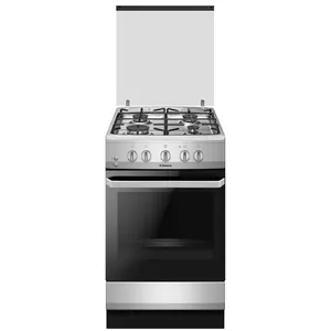 Hansa FCGX520209 cooker Freestanding cooker Electric Gas Stainless steel A
