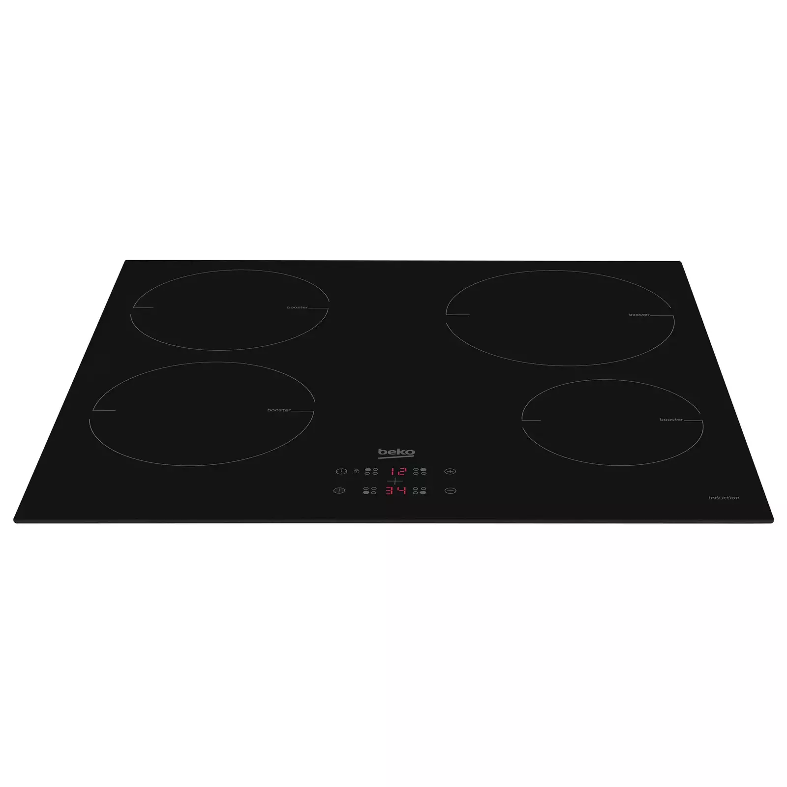 Beko HII64400MT hob Black Builtin HII64400MT Builtin hobs AiO.lv