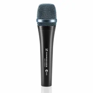 Dinamiskais vokālais mikrofons Sennheiser e 945, superkardioīds, vads XLR-3, 40–18 000 Hz, 350 Ω, metāla korpuss, 186 mm