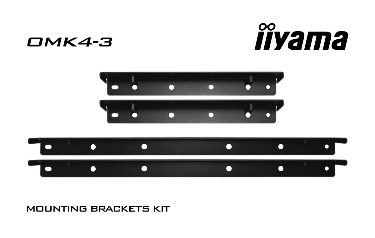 Iiyama OMK4-3 Monitora stiprinājuma kronšteins melnā