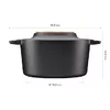 Roasting pan Fiskars Norden 4 L Photo 4