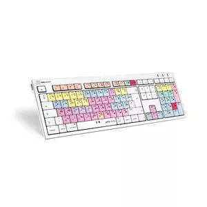 Клавиатура Logickeyboard LKB-PT-CWMU-FR Office USB AZERTY French Multicolour