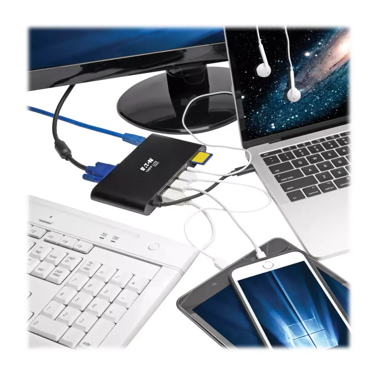 USB-C Dock Tripp Lite U442-DOCK1-B Photo 2