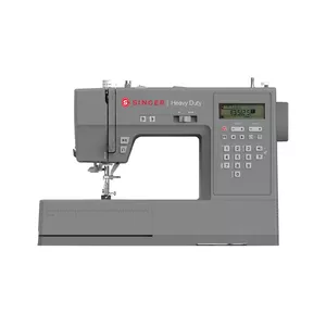 Semi-automatic sewing machine SINGER HD6705C — electric, grey, free arm, buttons control, 120 V, 50 Hz, 5.5 kg