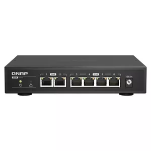 QNAP QSW-2104-2T network switch Unmanaged 2.5G Ethernet (100/1000/2500) Black