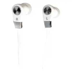 Vadu in-ear austiņas MEDIA-TECH Magicsound DS-2 — 20–20000 Hz, kabelis 1.2 m, baltas